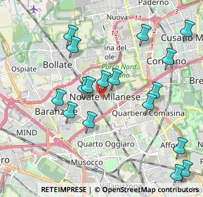 Mappa , 20026 Novate Milanese MI, Italia (2.13471)