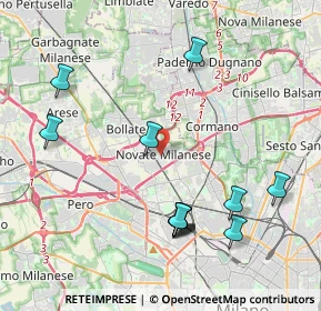 Mappa , 20026 Novate Milanese MI, Italia (4.38333)