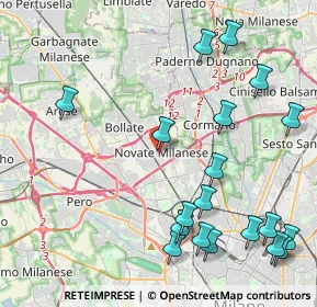 Mappa , 20026 Novate Milanese MI, Italia (5.24474)