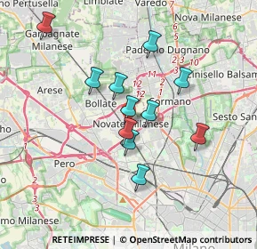 Mappa , 20026 Novate Milanese MI, Italia (2.95818)
