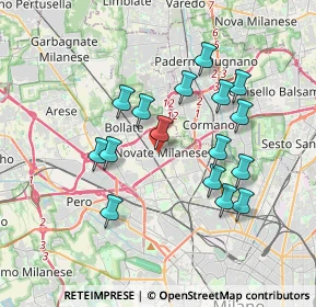 Mappa , 20026 Novate Milanese MI, Italia (3.33813)