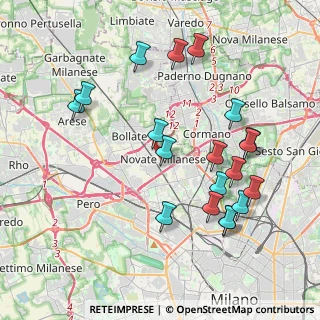 Mappa , 20026 Novate Milanese MI, Italia (4.17947)