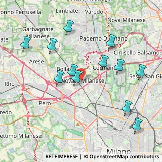 Mappa , 20026 Novate Milanese MI, Italia (4.28333)