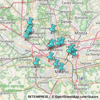 Mappa , 20026 Novate Milanese MI, Italia (6.21063)