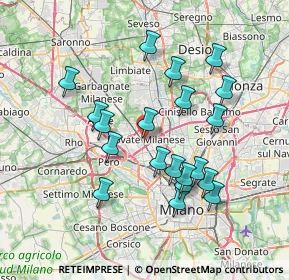 Mappa , 20026 Novate Milanese MI, Italia (6.9435)