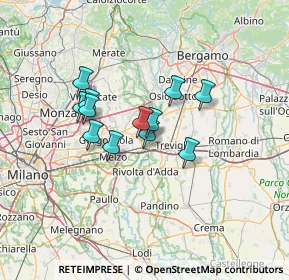 Mappa Via dalla Chiesa Generale Carlo Alberto, 20062 Cassano d'Adda MI, Italia (9.73)