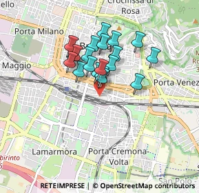 Mappa Via Lattanzio Gambara, 25121 Brescia BS, Italia (0.658)