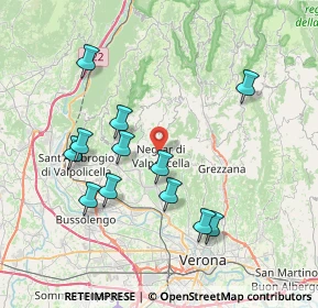 Mappa Viale Giuseppe Mazzini, 37024 Negrar VR, Italia (7.5925)