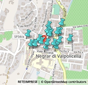 Mappa Piazza Roma, 37024 Negrar VR, Italia (0.1315)