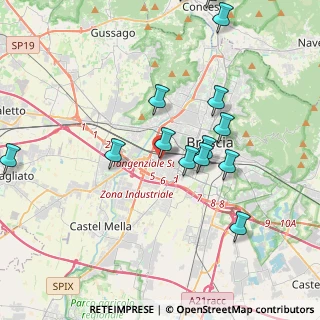 Mappa Via Bergamo, 25125 Brescia BS, Italia (4.30429)