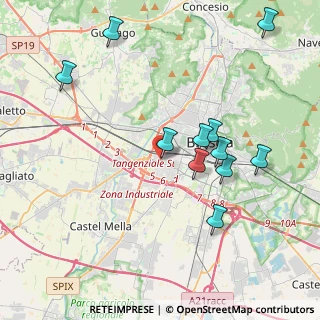 Mappa Via Bergamo, 25125 Brescia BS, Italia (4.08455)