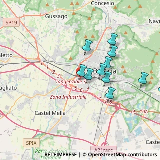Mappa Via Bergamo, 25125 Brescia BS, Italia (3.9425)