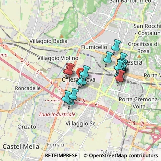 Mappa Via Bergamo, 25125 Brescia BS, Italia (1.5575)