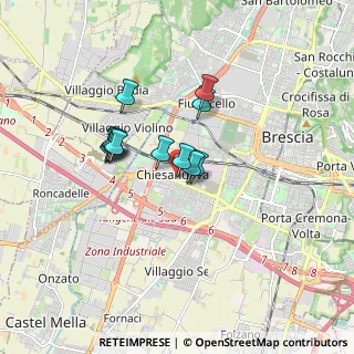 Mappa Via Bergamo, 25125 Brescia BS, Italia (1.24417)