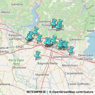 Mappa Via Bergamo, 25125 Brescia BS, Italia (10.88118)