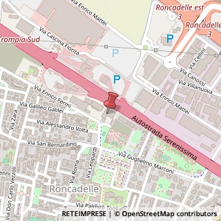 Mappa Via Enrico Fermi, 4, 25030 Roncadelle, Brescia (Lombardia)