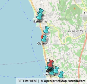Mappa Via della Pieve, 37011 Bardolino VR, Italia (2.33353)