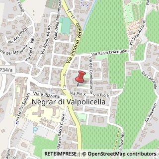 Mappa Via XXIV Maggio, 8, 37024 Negrar, Verona (Veneto)