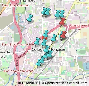 Mappa Piazza Mentana, 20093 Cologno Monzese MI, Italia (0.806)