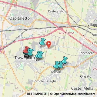 Mappa Via Finiletti, 25039 Travagliato BS, Italia (1.9775)