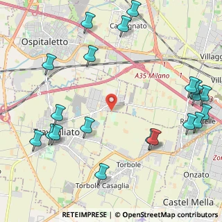 Mappa Via Finiletti, 25039 Travagliato BS, Italia (2.8315)