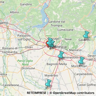Mappa Via Finiletti, 25039 Travagliato BS, Italia (36.96)