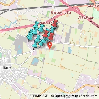 Mappa Via Finiletti, 25039 Travagliato BS, Italia (0.6715)