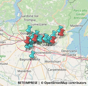 Mappa Via Caduti del Lavoro, 25082 Botticino BS, Italia (8.3925)