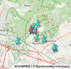 Mappa Via Caduti del Lavoro, 25082 Botticino BS, Italia (2.41273)