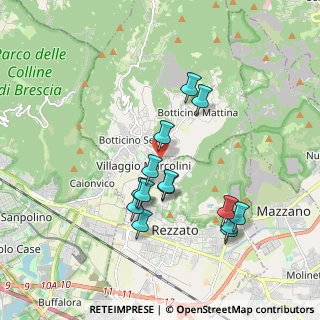 Mappa Via Caduti del Lavoro, 25082 Botticino BS, Italia (1.74857)
