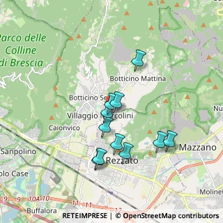Mappa Via Caduti del Lavoro, 25082 Botticino BS, Italia (1.56364)