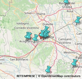 Mappa 36051 Creazzo VI, Italia (14.26455)
