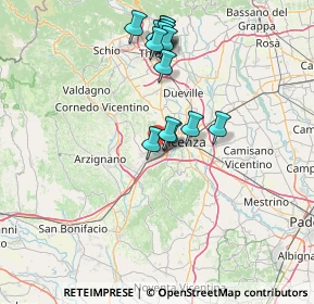 Mappa 36051 Creazzo VI, Italia (14.02933)
