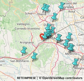 Mappa 36051 Creazzo VI, Italia (14.62)