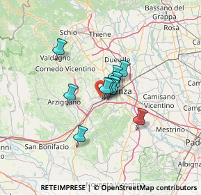 Mappa 36051 Creazzo VI, Italia (7.61091)