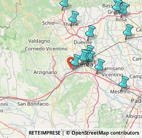 Mappa 36051 Creazzo VI, Italia (17.13286)