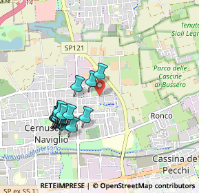 Mappa Via Giovanni Boccaccio, 20063 Cernusco sul Naviglio MI, Italia (0.914)