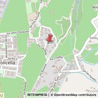 Mappa Via Calcarole, 17, 37024 Negrar, Verona (Veneto)