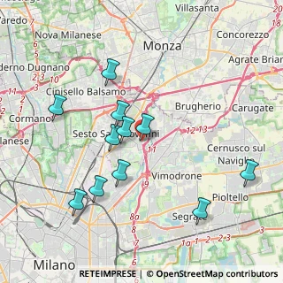 Mappa Parco Di Via Pisa, 20099 Sesto San Giovanni MI, Italia (3.79636)