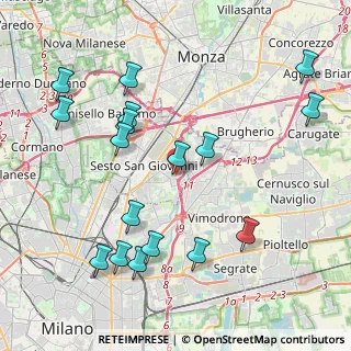 Mappa Parco Di Via Pisa, 20099 Sesto San Giovanni MI, Italia (4.61412)