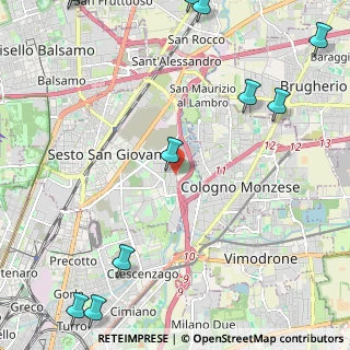 Mappa Parco Di Via Pisa, 20099 Sesto San Giovanni MI, Italia (3.52273)