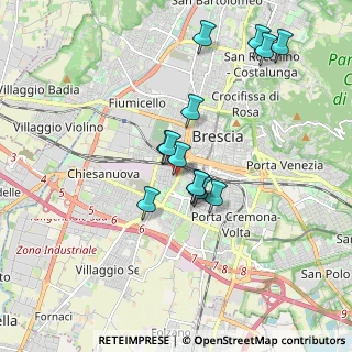 Mappa Via Gerolamo Lamberti, 25125 Brescia BS, Italia (1.58231)