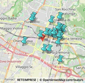 Mappa Via Gerolamo Lamberti, 25125 Brescia BS, Italia (1.445)