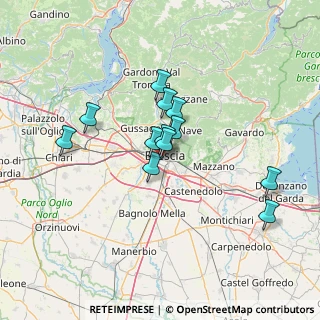 Mappa Via Gerolamo Lamberti, 25125 Brescia BS, Italia (10.81833)