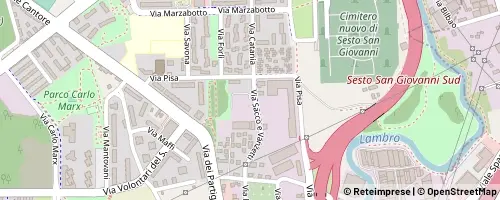 Mappa Sesto San Giovanni