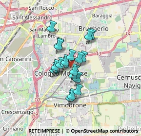 Mappa Via Arosio, 20093 Cologno Monzese MI, Italia (1.0935)