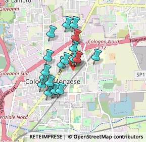 Mappa Via Arosio, 20093 Cologno Monzese MI, Italia (0.687)