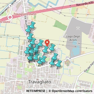 Mappa Via Palmiro Togliatti, 25039 Travagliato BS, Italia (0.416)
