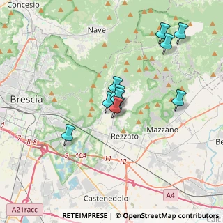 Mappa Via G. Mazzini, 25082 Botticino BS, Italia (2.90455)