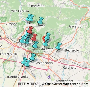 Mappa Via G. Mazzini, 25082 Botticino BS, Italia (6.58)